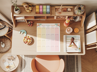 Free Weekly Schedule Planner Printable for Overwhelmed Moms With Toddlers